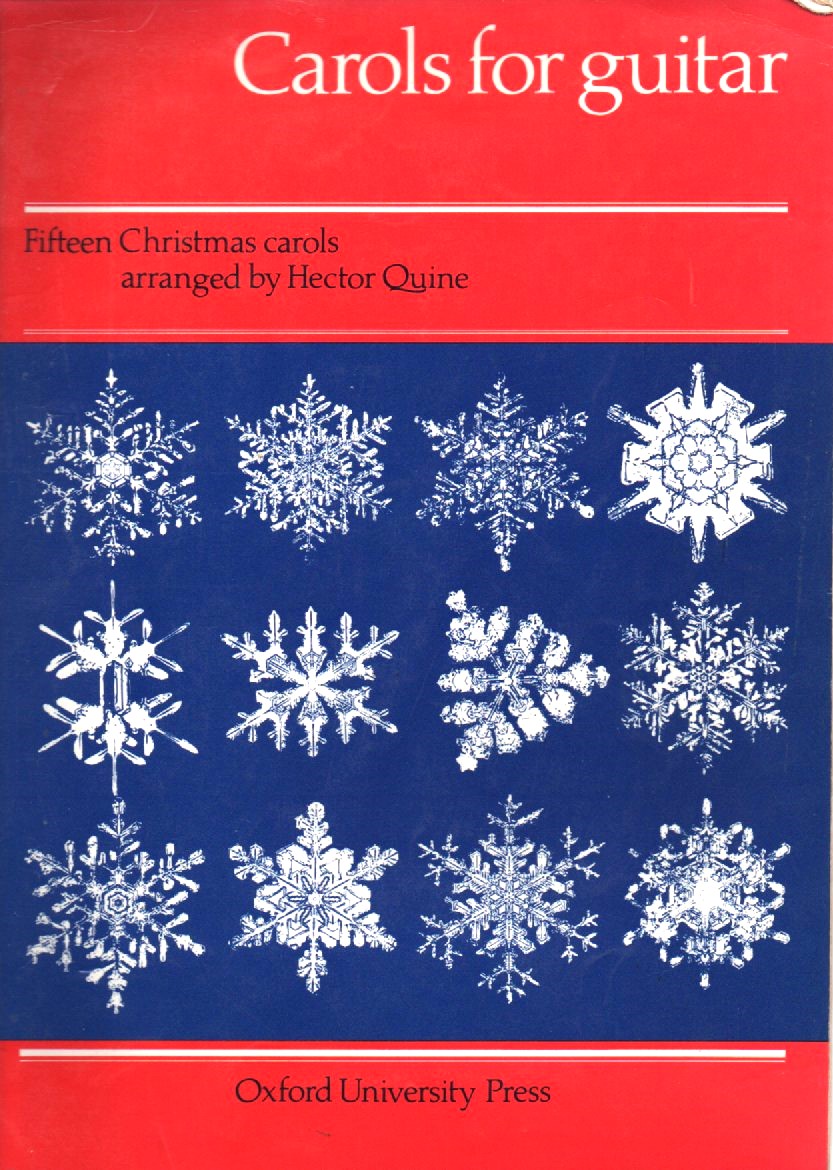 Carols for guitar. Fifteen Christmas carols        arranged by Hector Quine
